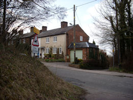 Start of threatened cottages in Ellesborough Road